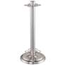 Players Billiard Cue Stand in Brushed Nickel