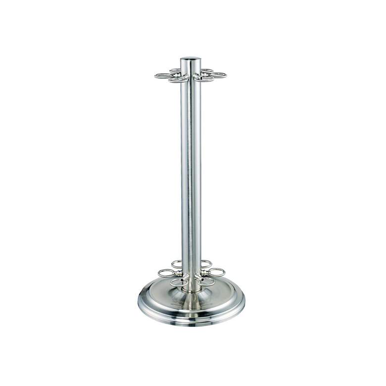 Image 2 Players Billiard Cue Stand in Brushed Nickel more views