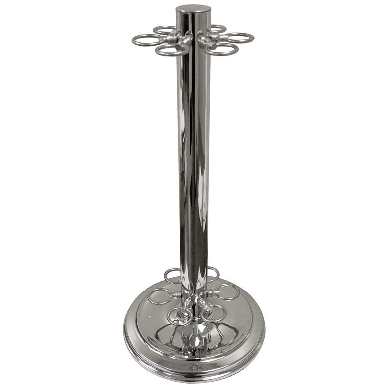 Image 1 Players Billiard Cue Stand in Chrome