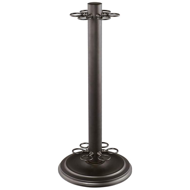Image 1 Players Billiard Cue Stand in Olde Bronze