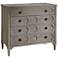 Playlist 38" Wide Smoke on The Water Wood 4-Drawer Chest