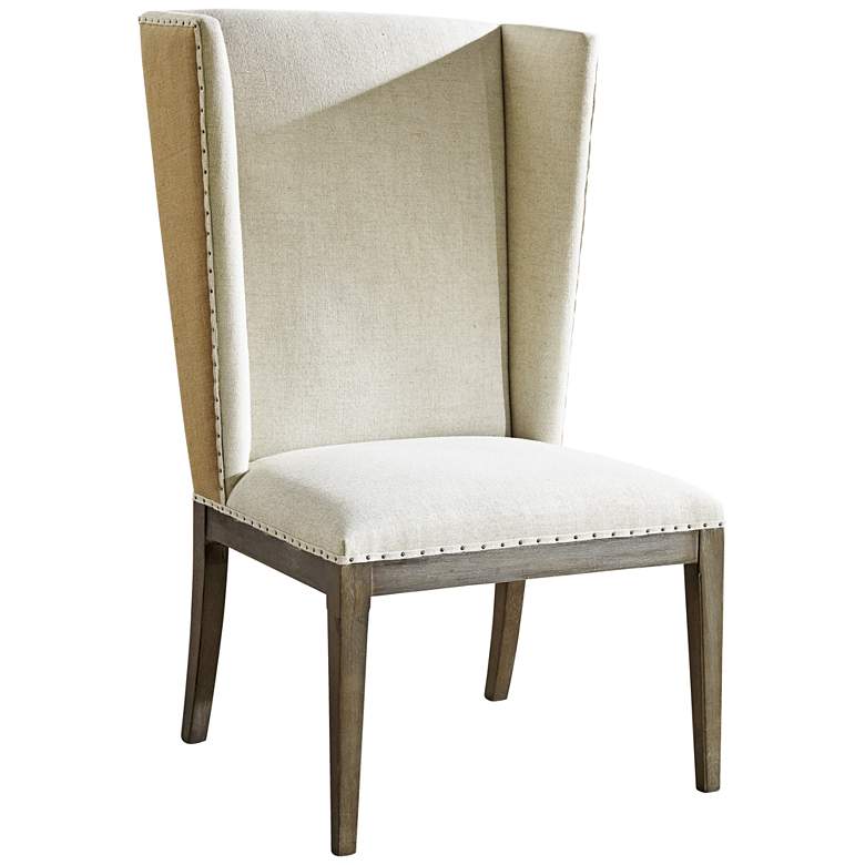 Image 1 Playlist Brown Eyed Girl and Fabric Host Side Chair