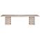 Plaza Extension Dining Table, Natural Gray Acacia