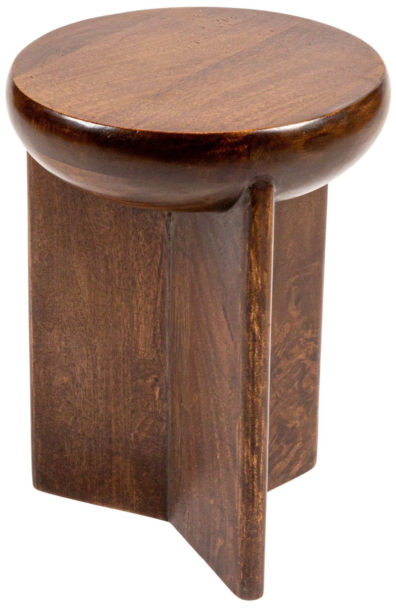 Image 7 Pleated Metal Side Table, Black more views