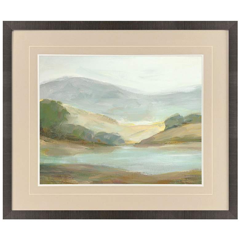 Image 1 Plein Air Hills III 34"W x 30"H Framed Wall Art