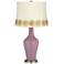 Plum Dandy Anya Table Lamp with Flower Applique Trim