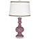Plum Dandy Apothecary Table Lamp with Ric-Rac Trim