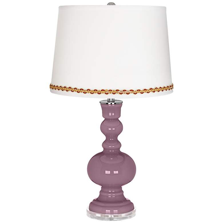 Image 1 Plum Dandy Apothecary Table Lamp with Serpentine Trim