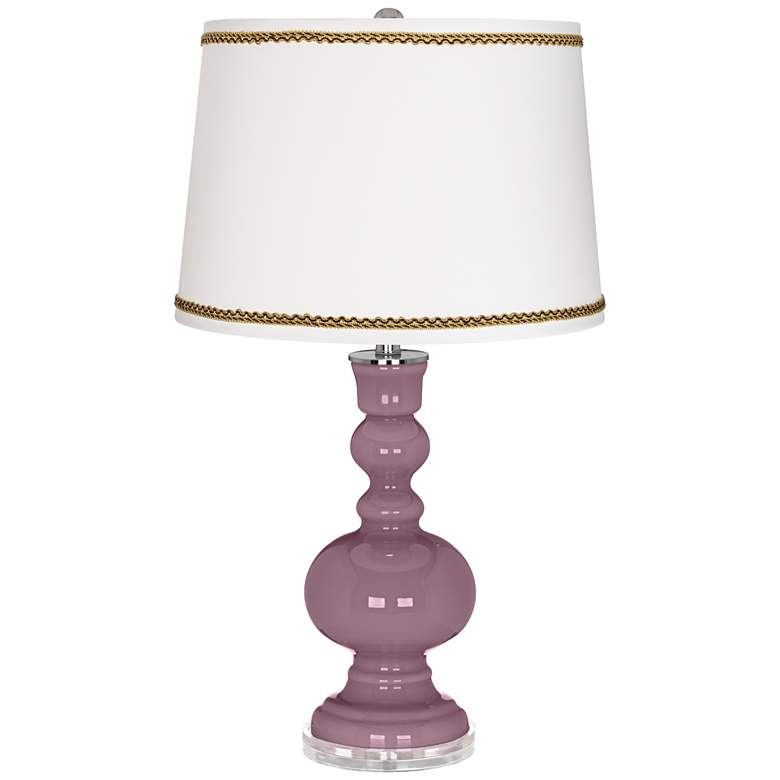 Image 1 Plum Dandy Apothecary Table Lamp with Twist Scroll Trim