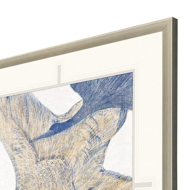 Image 2 Plumage II 39" High Rectangular Giclee Framed Wall Art more views