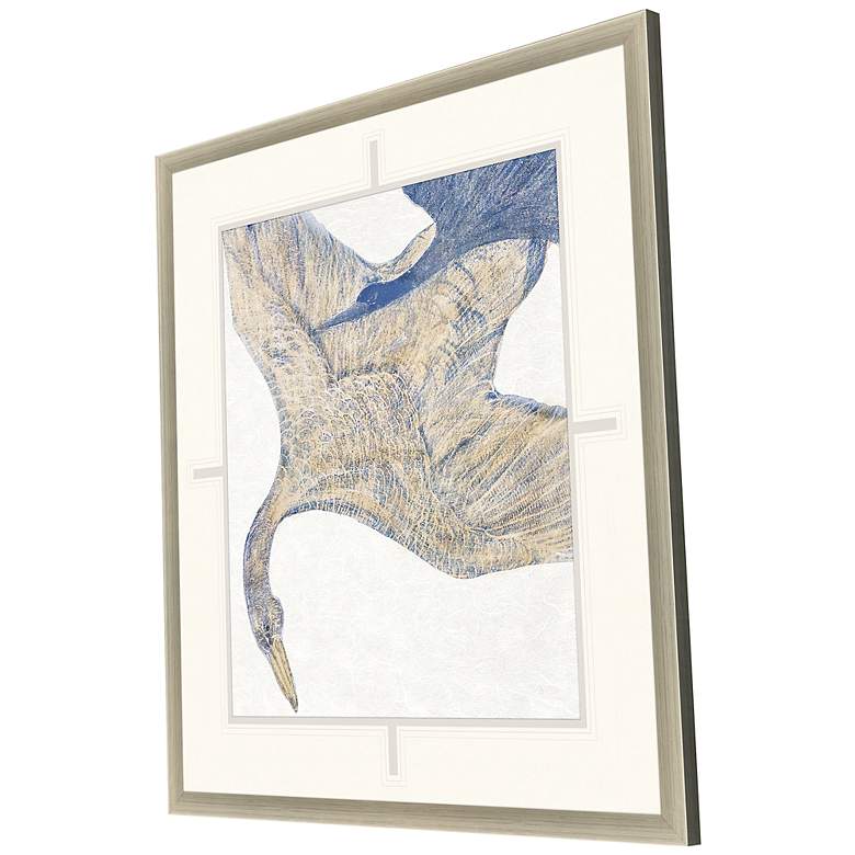 Image 3 Plumage II 39" High Rectangular Giclee Framed Wall Art more views