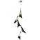 Plume 15"W 5-Light Oil Rubbed Bronze and Standard LED Pendant