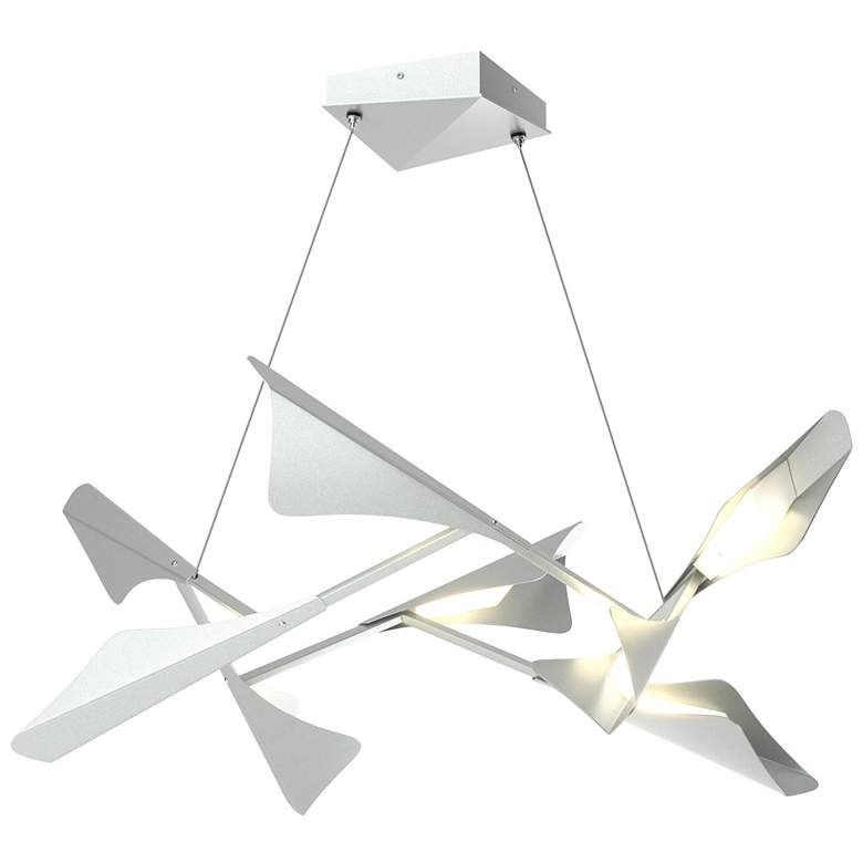 Image 1 Plume 37.6"W 8-Light and Standard LED Pendant