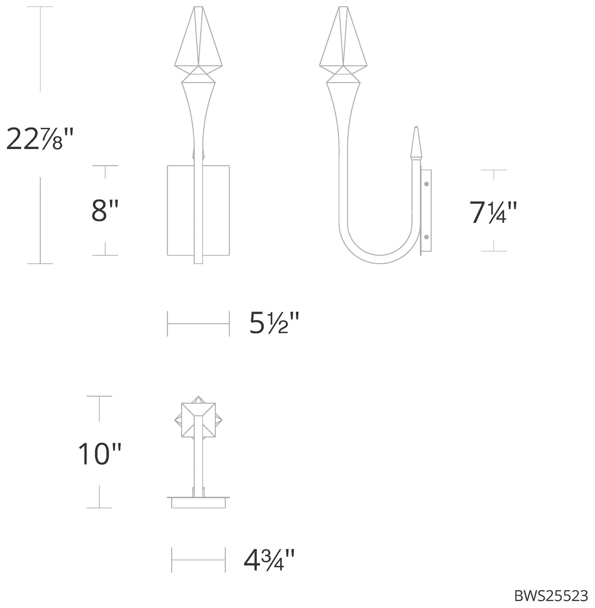 Image 6 Plumeria 2 Light LED Wall Sconce more views