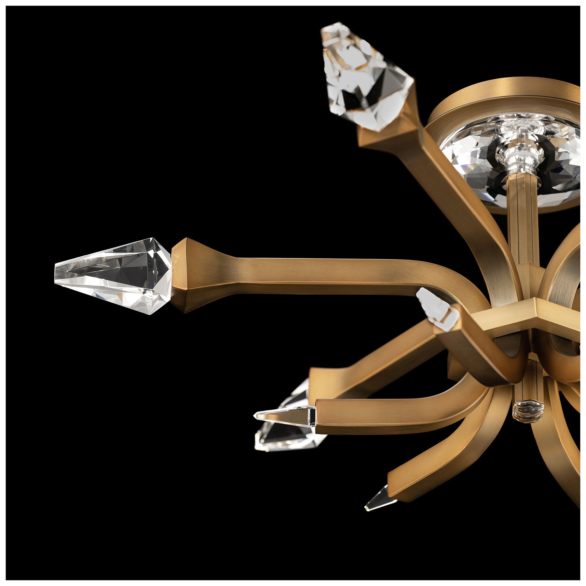 Image 3 Plumeria 6 Light LED Semi-Flush Mount more views