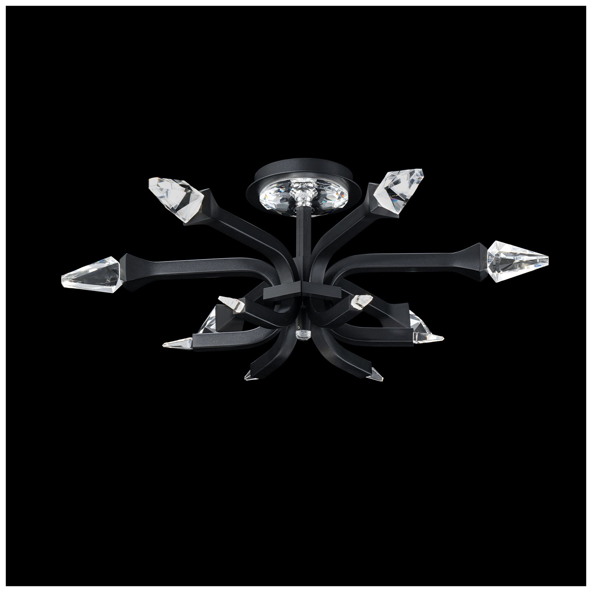 Image 2 Plumeria 6 Light LED Semi-Flush Mount more views