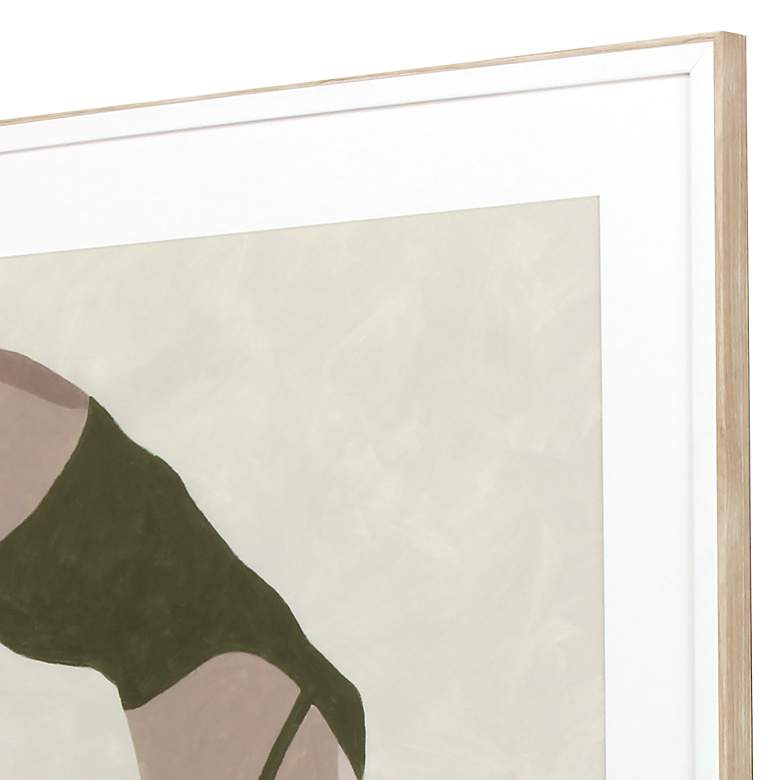 Image 2 Plunge 34" Wide Framed Giclee Wall Art more views