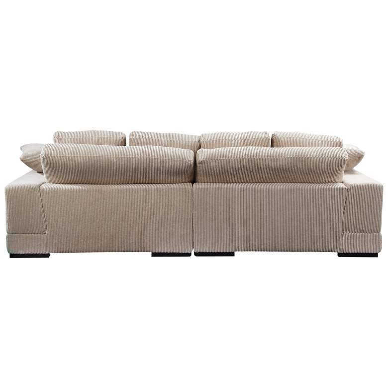 Image 3 Plunge Sectional Cappuccino more views