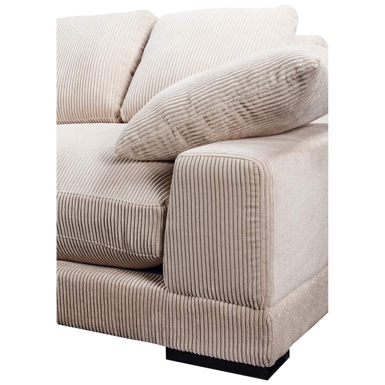 Image 4 Plunge Sectional Cappuccino more views