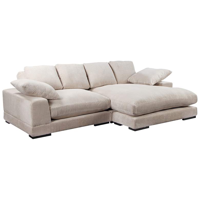 Image 5 Plunge Sectional Cappuccino more views