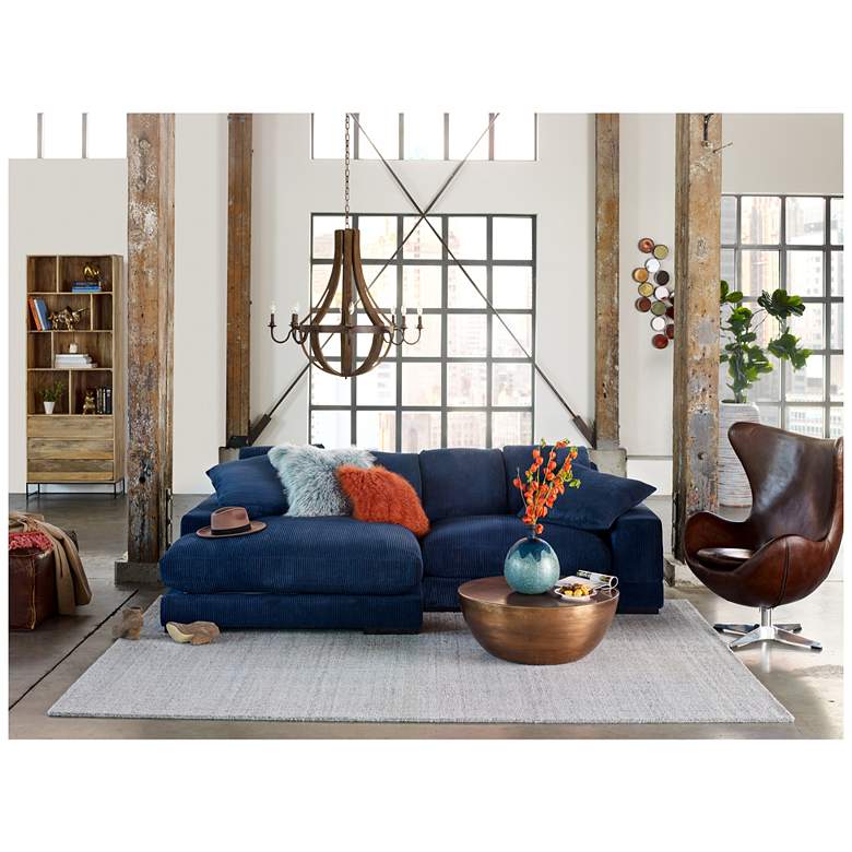 Image 5 Plunge Sectional Navy more views