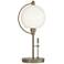 Pluto 19.3" High Soft Gold Table Lamp With Opal Glass Shade