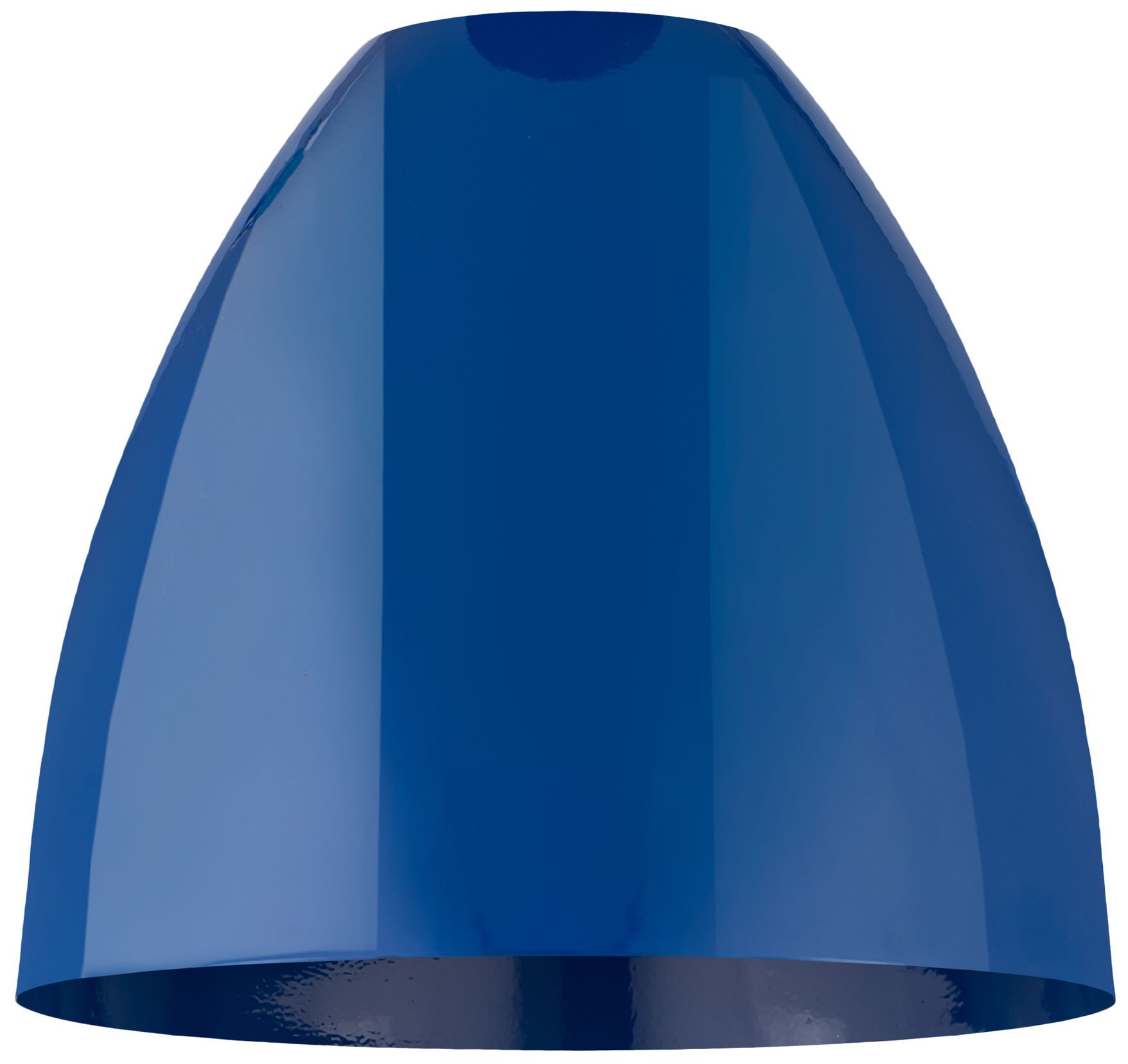 Image 3 Plymouth Dome 9" Wide Polished Chrome Corded Mini Pendant w/ Blue Shad more views