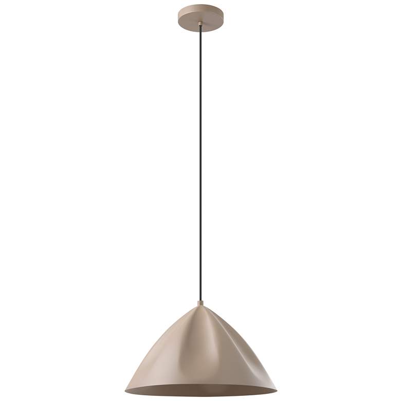 Image 2 Podere 1-Light Light Sand Pendant Light