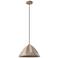 Podere 1-Light Light Sand Pendant Light