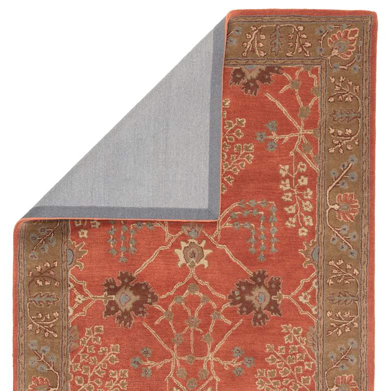 Image 4 Poeme Chambery PM51 5'x8' Orange Brown Rectangular Area Rug more views