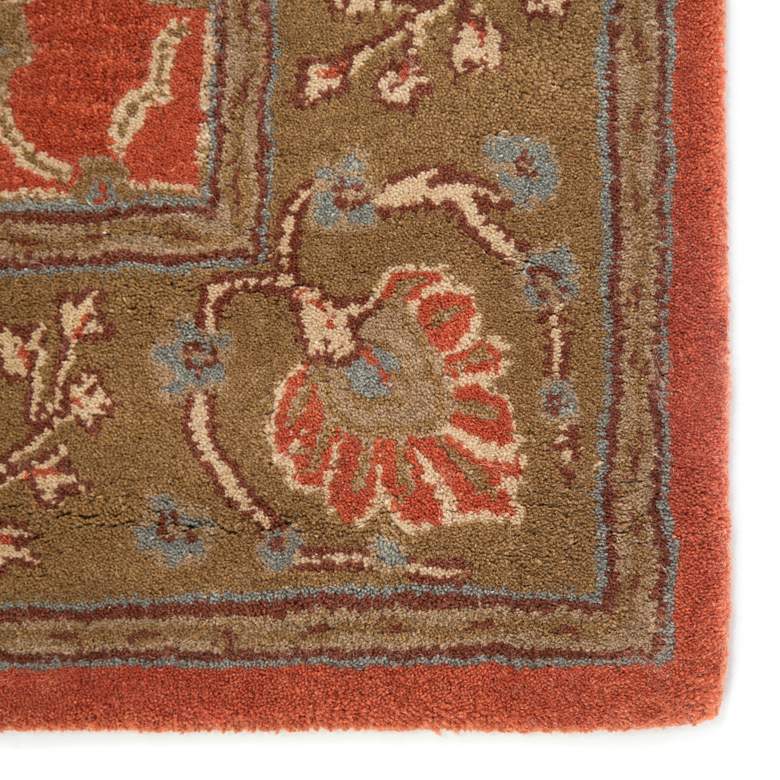 Image 5 Poeme Chambery PM51 5'x8' Orange Brown Rectangular Area Rug more views
