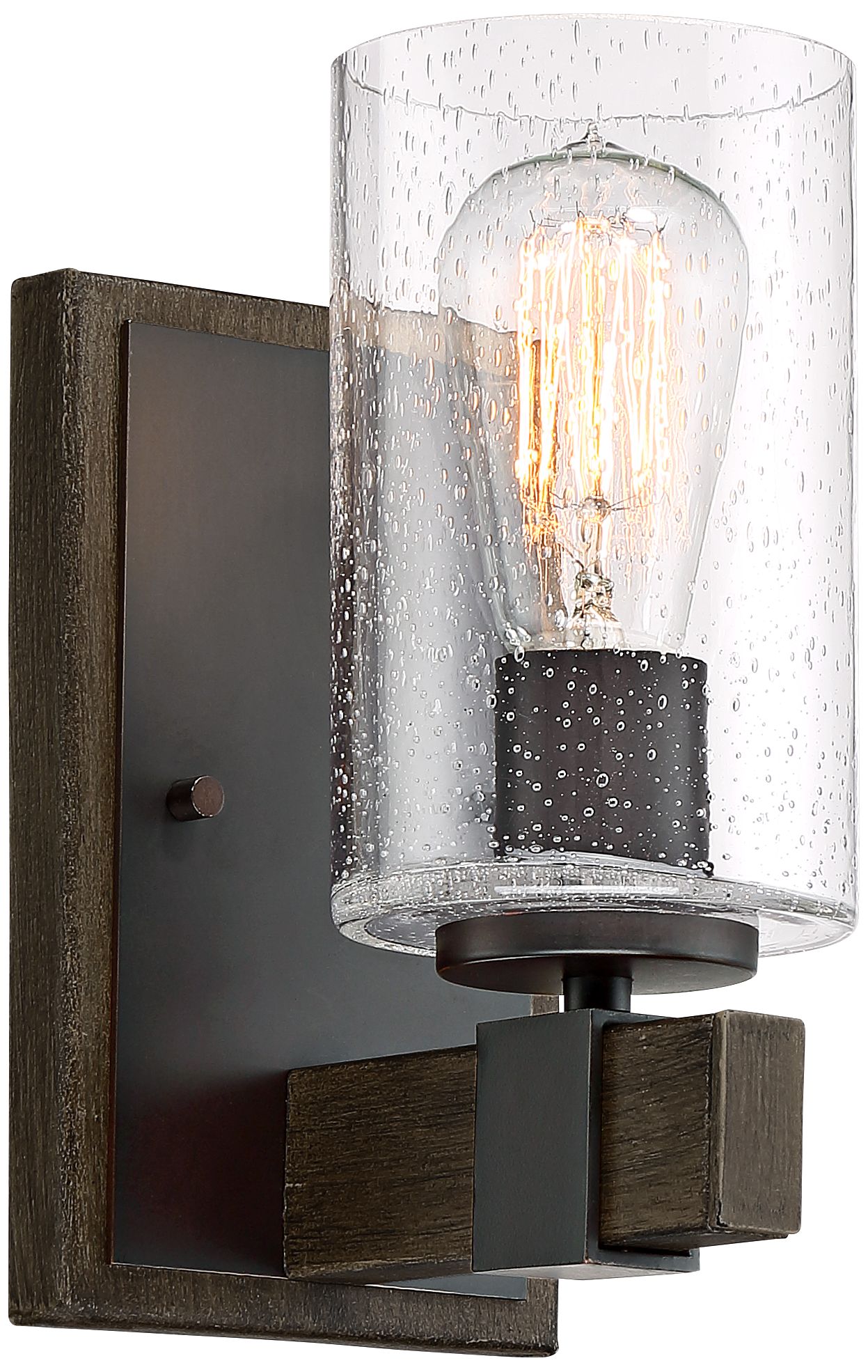 seedy glass sconce