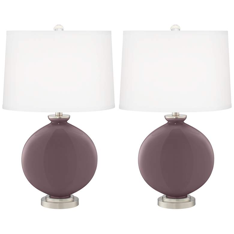 Image 2 Poetry Plum Carrie Table Lamp Set of 2