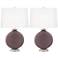 Poetry Plum Carrie Table Lamp Set of 2
