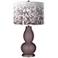 Poetry Plum Mosaic Double Gourd Table Lamp
