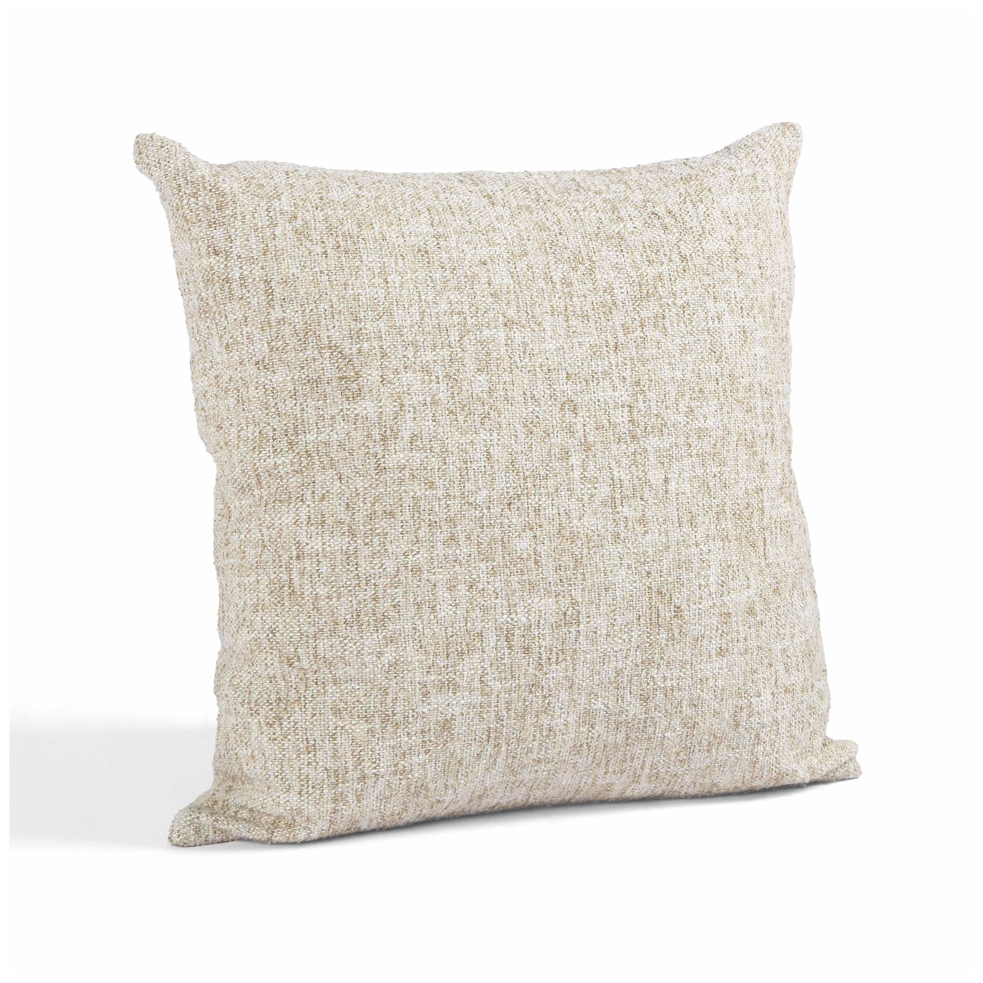 Image 2 Poh Washed Beige Boucle 20" Square Accent Pillow more views