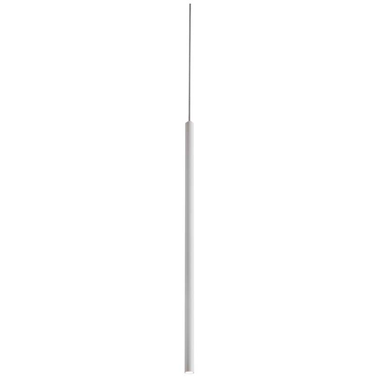 Image 1 Point - LED 1-Point Pendant - White Finish - White Shade