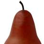 Poire Upright 6 3/4" High Red Decorative Pear Sculpture
