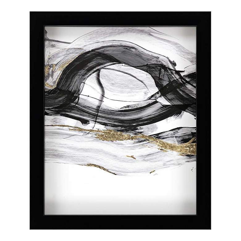 Image 3 Poised 23" High 4-Piece Framed Giclee Wall Art Set more views