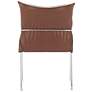 5_Pola Dining Chair (Set of 2) Brown more views