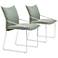 Pola Dining Chair (Set of 2) Green