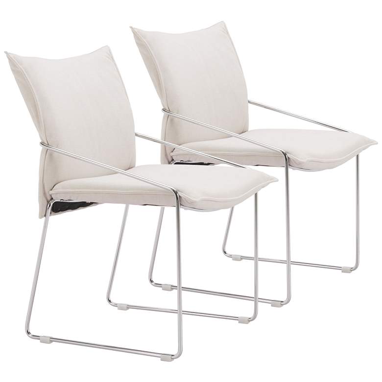 Image 1 Pola Dining Chair (Set of 2) White