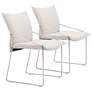 1_Pola Dining Chair (Set of 2) White