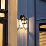 Watch A Video About the Polaris Black Solar LED Outdoor Wall Light