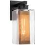 2_Polaris 14" High Coastal Black and Gold Outdoor Wall Light