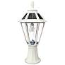Watch A Video About the Polaris White Solar LED Outdoor Post Light