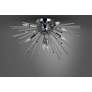 4_Polaris 25"W Polished Chrome 8-Light Sputnik Ceiling Light more views