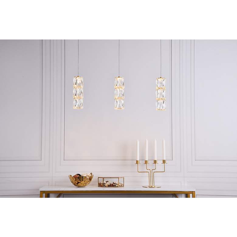 Image 4 Polaris 27 1/2" Wide LED Multi-Light Pendant more views