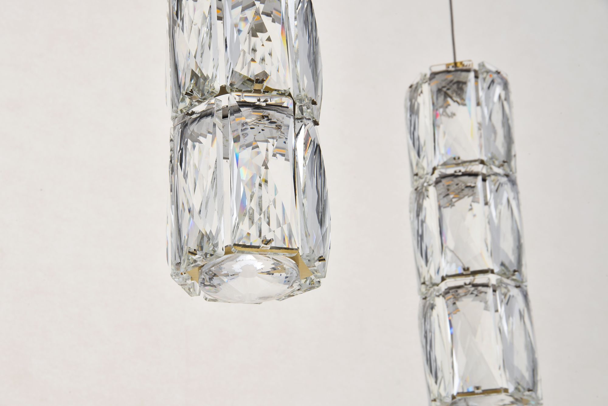 Polaris 27 1/2" Wide LED Multi-Light Pendant in scene