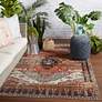 Thumbnail1 of Polaris Cicero POL40 2'x3' Orange Rectangular Area Rug